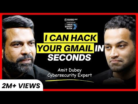 Your OTP Is Not Safe: Bank Account, Gmail, Photos Leak & Safety Tips | Amit Dubey |FO423 Raj Shamani