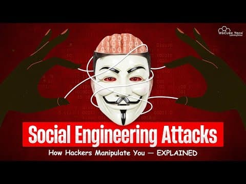 All About Social Engineering Attacks | How Hackers Manipulate You!