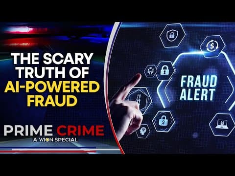 How Scammers Are Using AI to Compromise Govt Agencies & Security Apparatus | WION Prime Crime