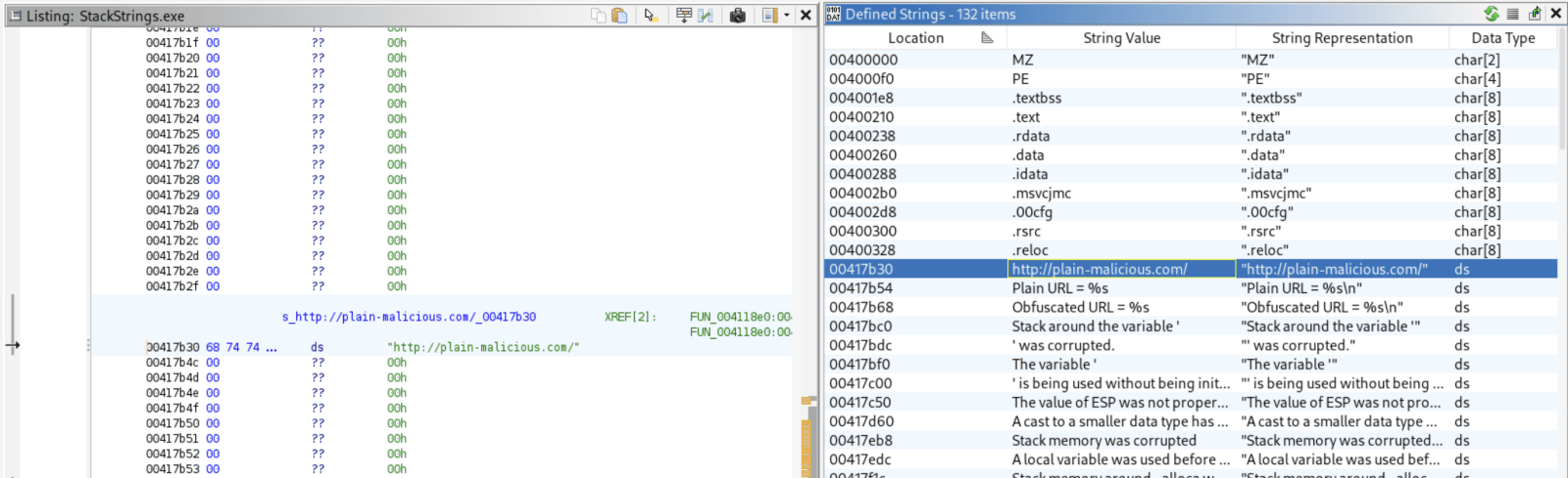 Understanding Stack Strings in Malware Development